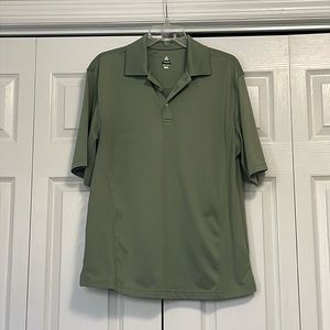 EUC Bolle Golf Tech Green Golf Polo Shirt Tech Size Medium  Performance material